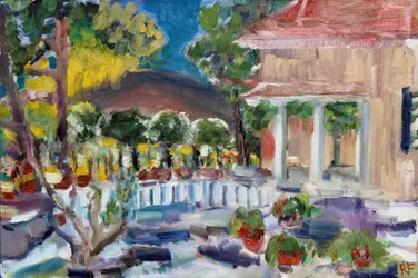 Veranda des Hauses in Vallejo, 2016