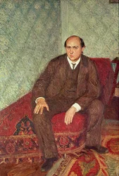 Porträt von Arnold Schönberg (1874-1951), ca. 1905-6