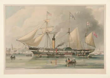 Der Präsident Dampfschiff