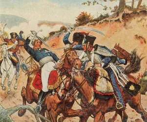 Heroischer Tod von Prinz Louis Ferdinand von Preußen bei Saalfeld