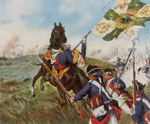 Schwerins Tod bei Prag, 6. Mai 1757