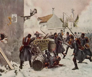 Die Württemberger bei Champigny, 2. Dezember 1870