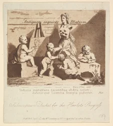 Jungen spähen auf die Natur, 1782