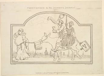 Frontispiz zu The Jacobites Journal, 27. November 1781