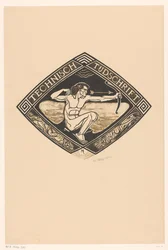 Umschlagentwurf für: Technisch Tijdschrift, 1914