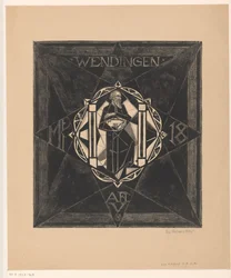 Umschlagentwurf für: Wendingen, 1918