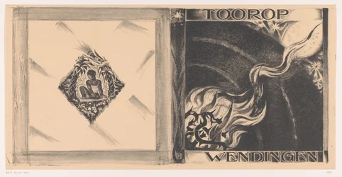 Umschlagentwurf für: Wendingen, Tooropnummer, 1928