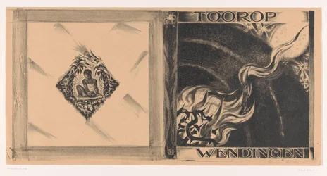 Umschlagentwurf für: Wendingen, Tooropnummer, 1928