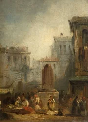 Eine italienische Stadt, 1822-28