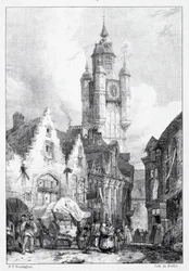 Bergues: La Tour du marché