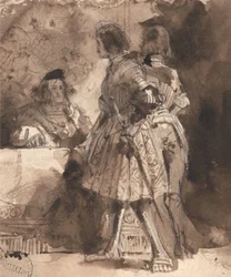 Götz von Berlichingen vor dem kaiserlichen Magistrat
