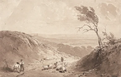 Straßenarbeiter, in der Nähe von Lillebonne