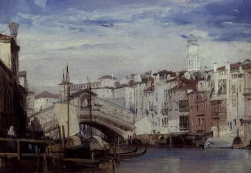 Die Rialtobrücke, Venedig