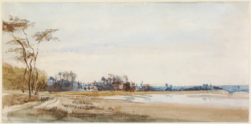 Die Salzwiesen bei Trouville