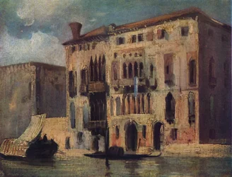 Blick auf den Canal Grande, 19. Jahrhundert