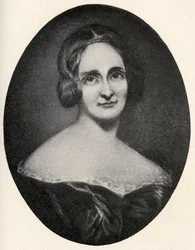 Mary Wollstonecraft Shelley (1797-1851) Illustration aus 
