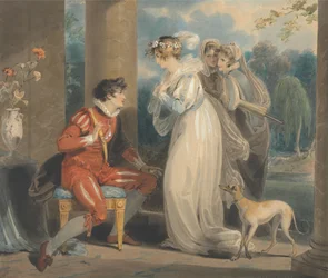 Rosenknospe oder das Urteil des Paris
