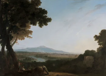Rom von der Villa Madama aus