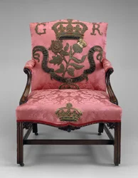 Armstuhl, ca. 1750