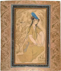 Mädchen mit Pelzhut, 1602
