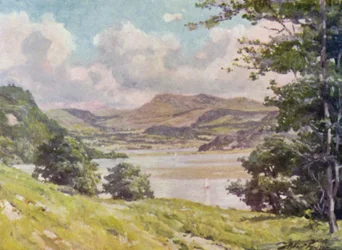 Nahe Penmaen Pool, Mittag