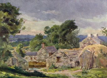 Walisischer Bauernhof, in der Nähe von Llanberis