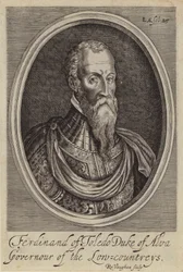 Fernando Alvarez de Toledo, 3. Herzog von Alba, spanischer General und Gouverneur der Spanischen Niederlande