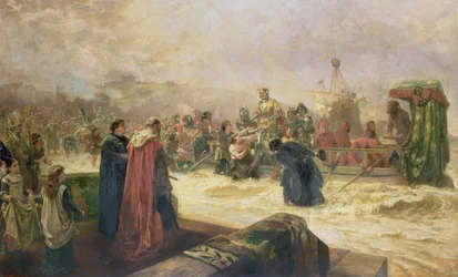 Englands Willkommen für Heinrich V.