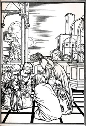 Eine Illustration aus Der Sturm, 1901-1902