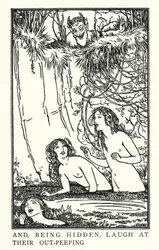 Illustration für Gedichte von John Keats: Endymion (Lithografie)
