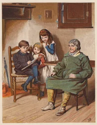 Bertie zeichnete fleißig