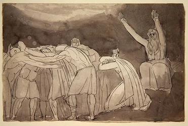 Eine Druidenzeremonie