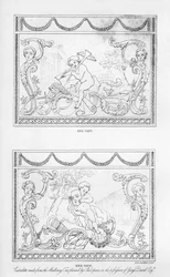 Geschnitzte Kassolette aus dem Holz von Shakespeares Maulbeerbaum, 18. Jahrhundert, 1840