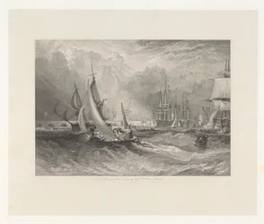 Gasport, Eingang zum Hafen von Portsmouth