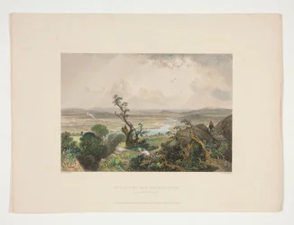 Tal des Connecticut (Von Mount Holyoke), Illustration für Nathaniel Parker Willis