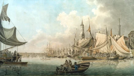 Billingsgate bei Hochwasser