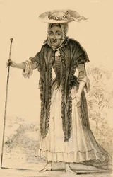 Jane Lewson, bemerkenswert für ihr Alter und ihre Eigenheiten, 1821