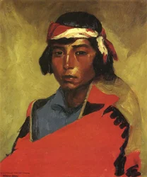 Junge aus dem Tesuque-Pueblo, 1916