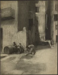 Straßenecke in Menton