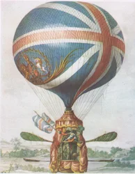 Lunardis Ballon, aus British Adventure, veröffentlicht von Collins, 1947