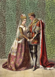 Kath. Dat ist, wie es meinem Vater, dem König, gefallen wird (Chromolitho)