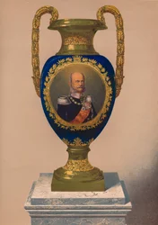 Porzellanvase, 1863