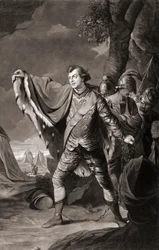 Englischer Schauspieler Samuel Reddish. Porträt.