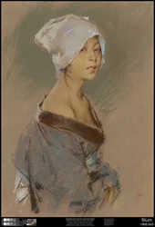 Japanisches Mädchen, 1890