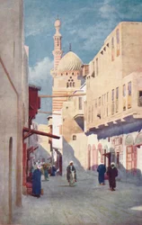 Die Sais-Moschee, Kairo, um 1880, 1904