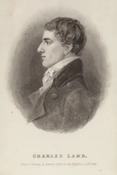 Porträt von Charles Lamb