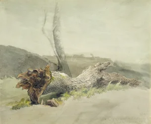 Der gefallene Baum, c.1804