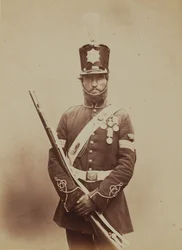 Farbsergeant John Paul, Royal Sappers and Miners, 1856
