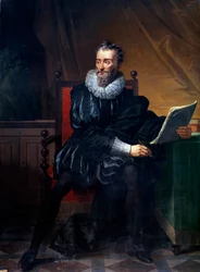 Ganzkörperporträt des französischen Dichters François de Malherbe
