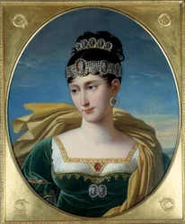 Porträt von Pauline Bonaparte, Prinzessin Borghese (1780 - 1825)